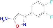 3-(3,4-DIFLUOROPHENYL)-1,2-OXAZOL-5-AMINE