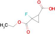 1-FLUOROCYCLOPROPANE-1,2-DICARBOXYLIC ACID 1-ETHYL ESTER