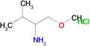 1-METHOXY-3-METHYL-2-BUTANAMINE HCL