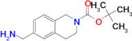 TERT-BUTYL 6-(AMINOMETHYL)-3,4-DIHYDROISOQUINOLINE-2(1H)-CARBOXYLATE
