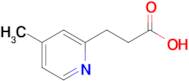 3-(4-METHYLPYRIDIN-2-YL)PROPANOIC ACID