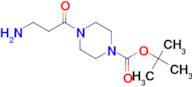 4-(3-AMINO-PROPIONYL)-PIPERAZINE-1-CARBOXYLIC ACID TERT-BUTYL ESTER