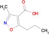 3-METHYL-5-PROPYL-1,2-OXAZOLE-4-CARBOXYLIC ACID