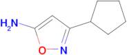 3-CYCLOPENTYL-1,2-OXAZOL-5-AMINE