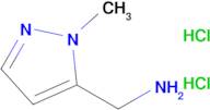 (1-METHYL-1H-PYRAZOL-5-YL)METHANAMINE 2HCL