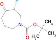 TERT-BUTYL 3-FLUORO-4-OXOAZEPANE-1-CARBOXYLATE