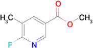 METHYL 6-FLUORO-5-METHYLPYRIDINE-3-CARBOXYLATE