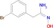 2-(3-BROMO-PHENYL)-N-HYDROXY-ACETAMIDINE