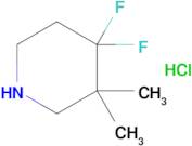 4,4-DIFLUORO-3,3-DIMETHYLPIPERIDINE HCL