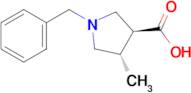 TRANS-1-BENZYL-4-METHYL-3-PYRROLIDINECARBOXYLIC ACID