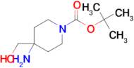 1-BOC-4-AMINO-4-(HYDROXYMETHYL)PIPERIDINE