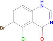 6-BROMO-5-CHLORO-3H-QUINAZOLIN-4-ONE