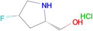 ((2S,4S)-4-FLUOROPYRROLIDIN-2-YL)METHANOL HCL