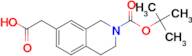 2-(2-(TERT-BUTOXYCARBONYL)-1,2,3,4-TETRAHYDROISOQUINOLIN-7-YL)ACETIC ACID