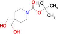 4,4-BIS(HYDROXYMETHYL)PIPERIDINE-1-CARBOXYLIC ACID TERT-BUTYL ESTER