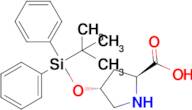 (2S,4R)-4-((tert-Butyldiphenylsilyl)oxy)pyrrolidine-2-carboxylic acid