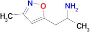 1-(3-METHYLISOXAZOL-5-YL)PROPAN-2-AMINE