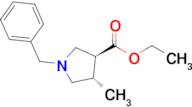 TRANS-1-BENZYL-4-METHYLPYRROLIDINE-3-CARBOXYLIC ACID ETHYL ESTER