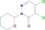 3(2H)-PYRIDAZINONE, 4,5-DICHLORO-2-(TETRAHYDRO-2H-PYRAN-2-YL)-
