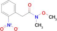 N-METHOXY-N-METHYL-2-(2-NITROPHENYL)ACETAMIDE