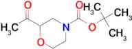 TERT-BUTYL 2-ACETYLMORPHOLINE-4-CARBOXYLATE