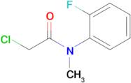 2-CHLORO-N-(2-FLUOROPHENYL)-N-METHYLACETAMIDE