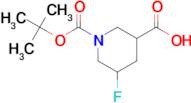 1-(TERT-BUTOXYCARBONYL)-5-FLUOROPIPERIDINE-3-CARBOXYLIC ACID