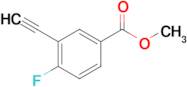 METHYL 3-ETHYNYL-4-FLUOROBENZOATE