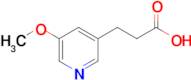 3-(5-METHOXYPYRIDIN-3-YL)PROPANOIC ACID