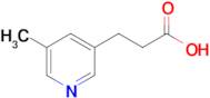 3-(5-METHYLPYRIDIN-3-YL)PROPANOIC ACID