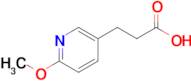 3-(6-METHOXY-3-PYRIDINYL)PROPANOIC ACID