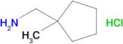 (1-METHYLCYCLOPENTYL)METHANAMINE HCL