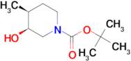 CIS-TERT-BUTYL 3-HYDROXY-4-METHYLPIPERIDINE-1-CARBOXYLATE