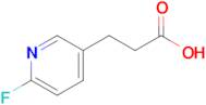 3-(6-FLUOROPYRIDIN-3-YL)PROPANOIC ACID