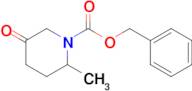 2-METHYL-5-OXO-PIPERIDINE-1-CARBOXYLIC ACID BENZYL ESTER