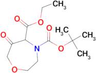 6-OXO-[1,4]OXAZEPANE-4,5-DICARBOXYLIC ACID 4-TERT-BUTYL ESTER 5-ETHYL ESTER