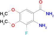 2-AMINO-3-FLUORO-4,5-DIMETHOXYBENZAMIDE