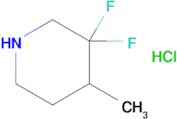 3,3-DIFLUORO-4-METHYLPIPERIDINE HCL