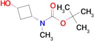 tert-Butyl N-(cis-3-hydroxycyclobutyl)-N-methylcarbamate