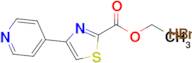 4-PYRIDIN-4-YL-THIAZOLE-2-CARBOXYLIC ACID ETHYL ESTER HYDROBROMIDE