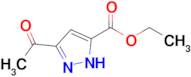 5-Acetyl-2H-pyrazole-3-carboxylic acid ethyl ester