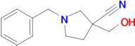 1-BENZYL-3-HYDROXYMETHYL-PYRROLIDINE-3-CARBONITRILE