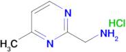 1-(4-METHYLPYRIMIDIN-2-YL)METHANAMINE HCL