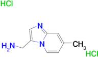 1-(7-METHYLIMIDAZO[1,2-A]PYRIDIN-3-YL)METHANAMINE 2HCL