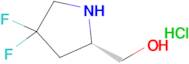 (S)-(4,4-Difluoropyrrolidin-2-yl)methanol hydrochloride