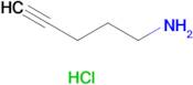 4-PENTYN-1-AMINE HCL