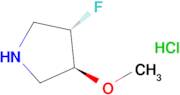 TRANS-4-FLUORO-3-METHOXYPYRROLIDINE HCL