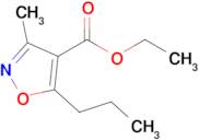 ETHYL 3-METHYL-5-PROPYLISOXAZOLE-4-CARBOXYLATE