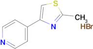 4-(2-METHYL-THIAZOL-4-YL)-PYRIDINE HYDROBROMATE