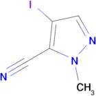 4-Iodo-1-methyl-1h-pyrazole-5-carbonitrile